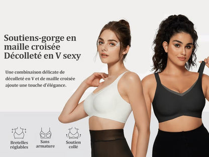 ÉléganciaSoft™ - Le Soutien-gorge sans armatures pour un confort quotidien absolu