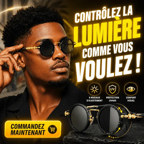 FocusPro™ Lunettes de Soleil ajustables | Voyez Clair Sous Tout Soleil