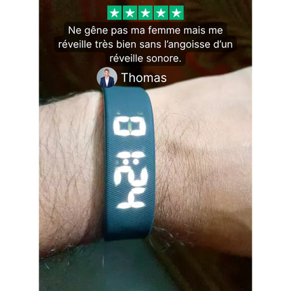 Bracelet intelligent | Réveil Vibrant Nouvelle Génération