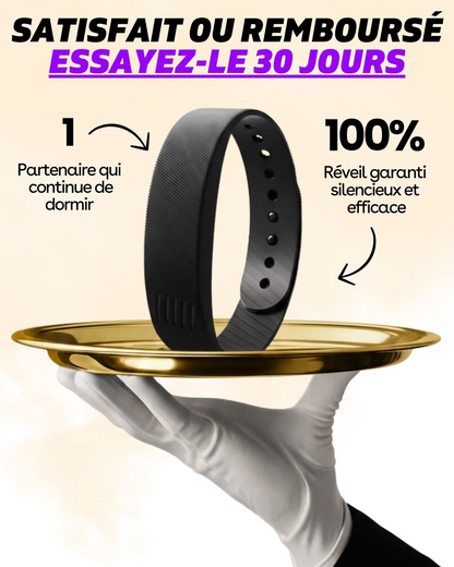 WAKE™ - ⌚ Bracelet Intelligent | Réveil Silencieux Nouvelle Génération( Enfant, parents, grands parents, malentendant )