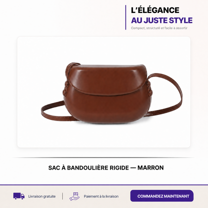 Sac à Bandoulière Rigide : Le sac tendance qui s'adapte à tout !